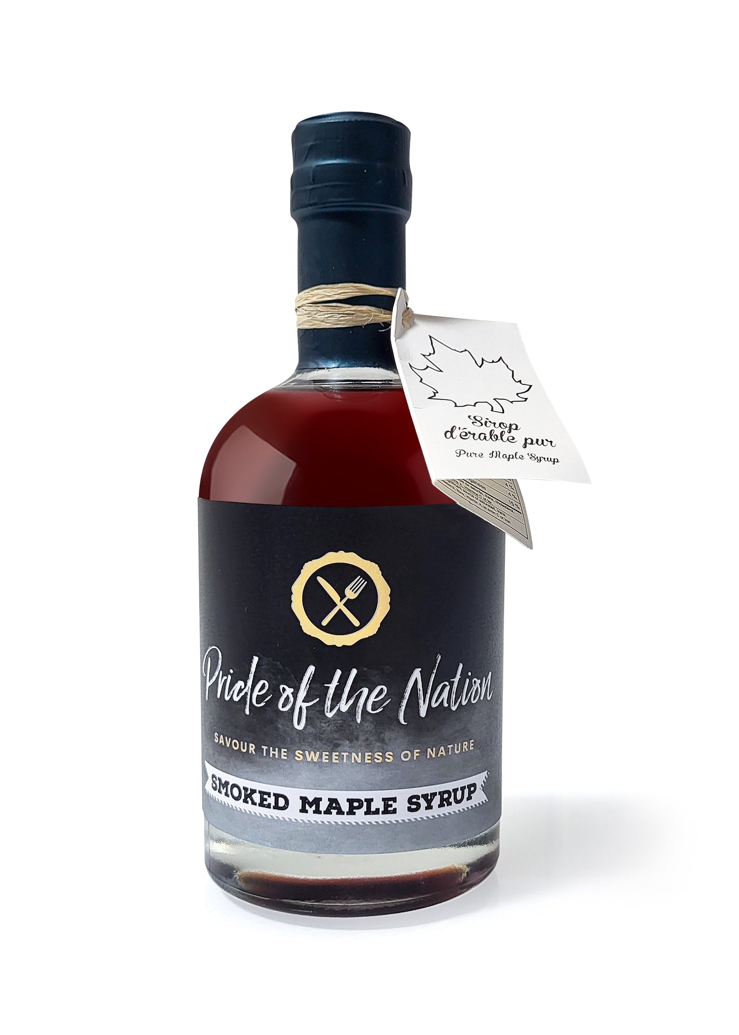 Smoked Cooking Maple Syrup from Métis farms in Quebec Canada